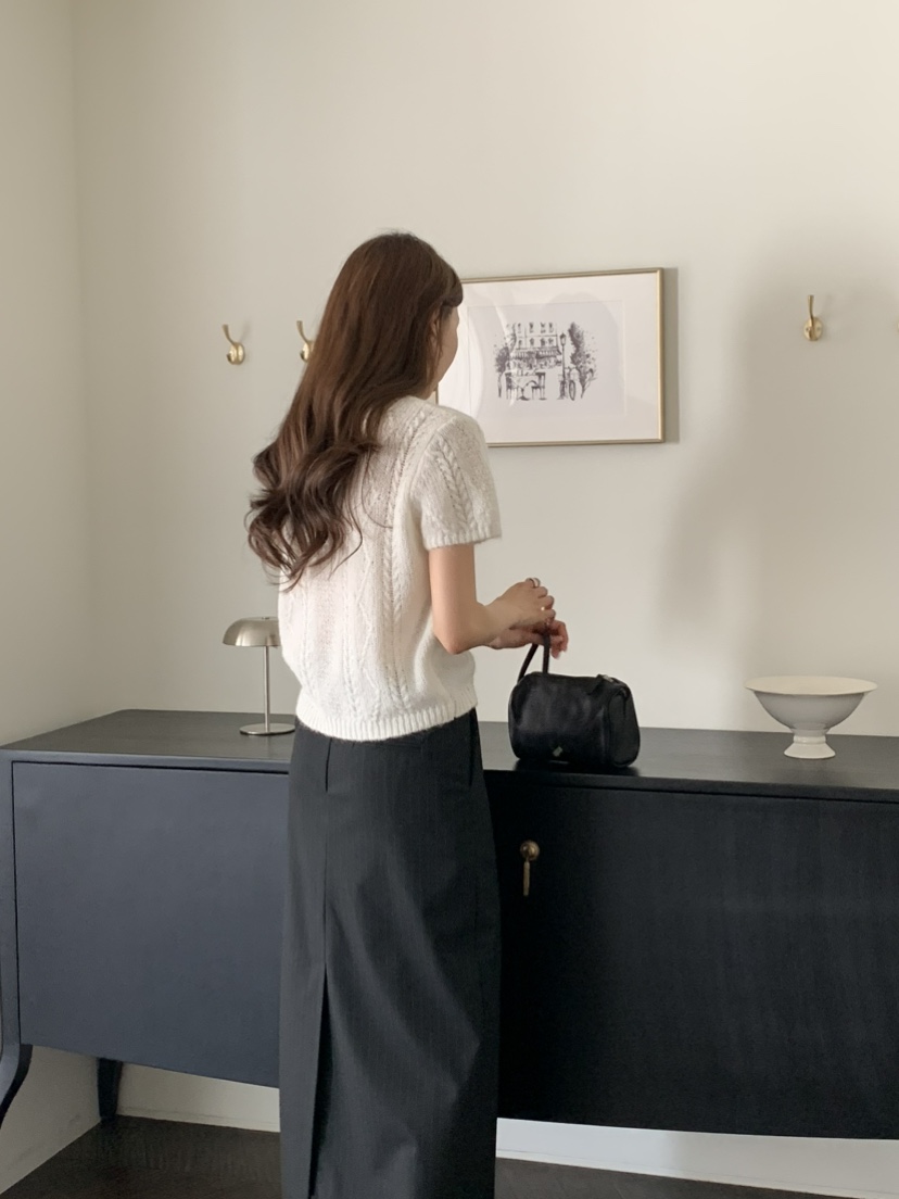 NOTICE韓國東大門代購女士新款休閑26春夏時尚人氣針織衫NOTICE針織衫