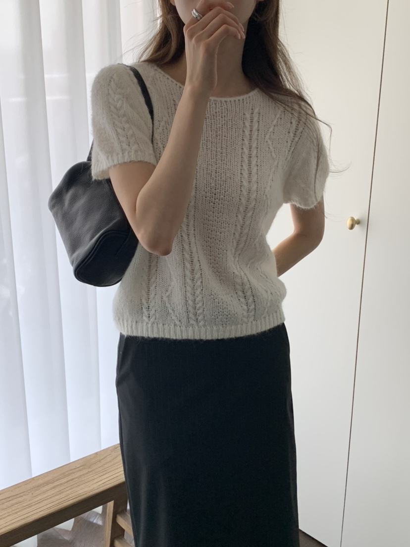 NOTICE韓國東大門代購女士新款休閑26春夏時尚人氣針織衫NOTICE針織衫