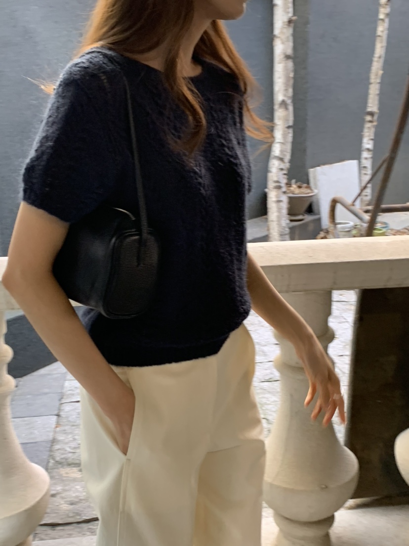 NOTICE韓國東大門代購女士新款休閑26春夏時尚人氣針織衫NOTICE針織衫