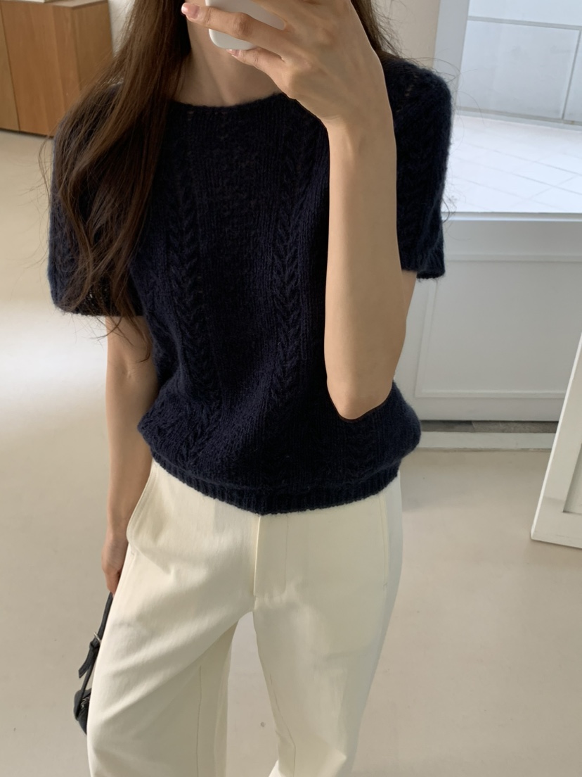 NOTICE韓國東大門代購女士新款休閑26春夏時尚人氣針織衫NOTICE針織衫