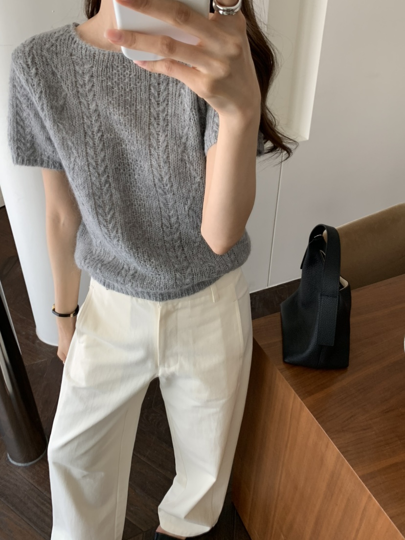 NOTICE韓國東大門代購女士新款休閑26春夏時尚人氣針織衫NOTICE針織衫