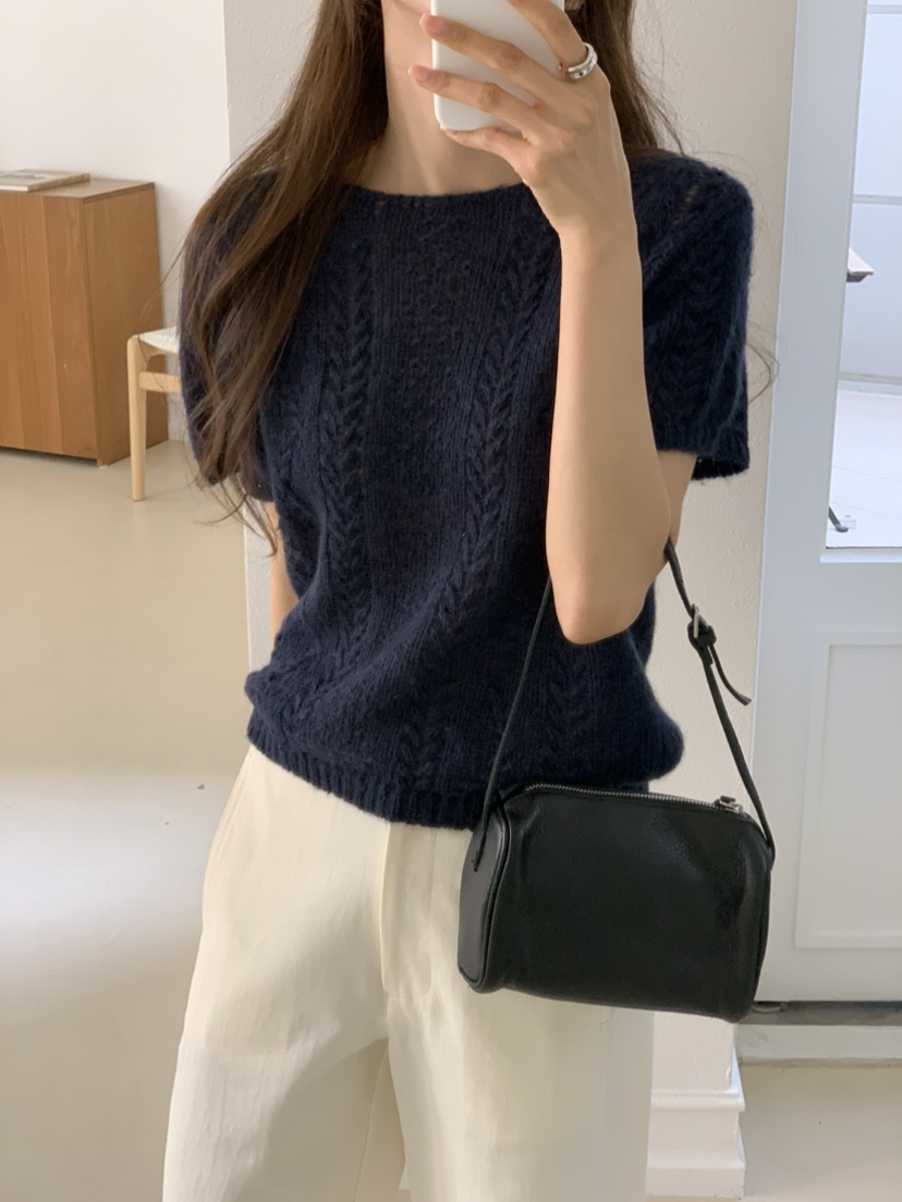 NOTICE韓國東大門代購女士新款休閑26春夏時尚人氣針織衫NOTICE針織衫