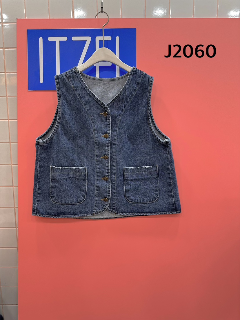 ITZEL韓國代購女裝新品職業推薦熱賣休閑人氣26春夏時尚馬甲ITZEL馬甲圖色1