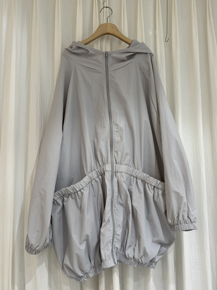 COKKIRI韓國東大門直郵女裝新品26春夏夾克男女同款連帽長款COKKIRI夾克圖色1