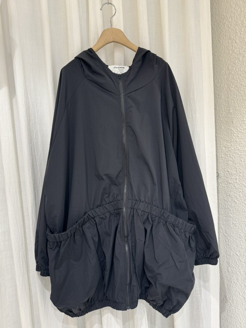 COKKIRI韓國東大門直郵女裝新品26春夏夾克男女同款連帽長款COKKIRI夾克圖色3