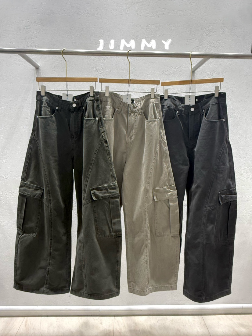 JIMMY韓國東大門直郵女裝新款職業26春夏推薦熱賣時尚休閑褲JIMMY/REMAKE休閑褲