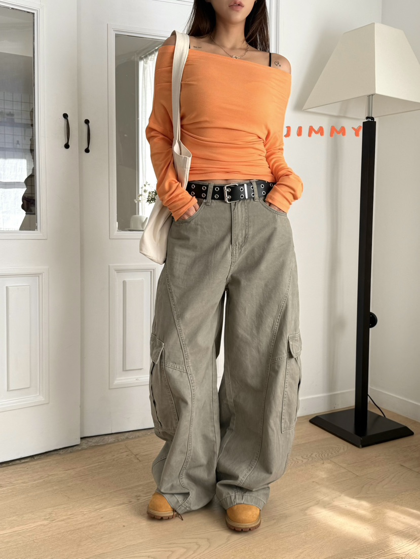 JIMMY韓國東大門直郵女裝新款職業26春夏推薦熱賣時尚休閑褲JIMMY/REMAKE休閑褲