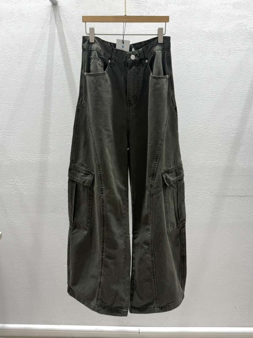 JIMMY韓國東大門直郵女裝新款職業26春夏推薦熱賣時尚休閑褲JIMMY/REMAKE休閑褲圖色1