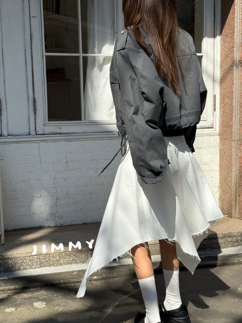 JIMMY韓國東大門直郵女裝新款時尚人氣休閑熱賣推薦夾克口袋JIMMY/REMAKE夾克