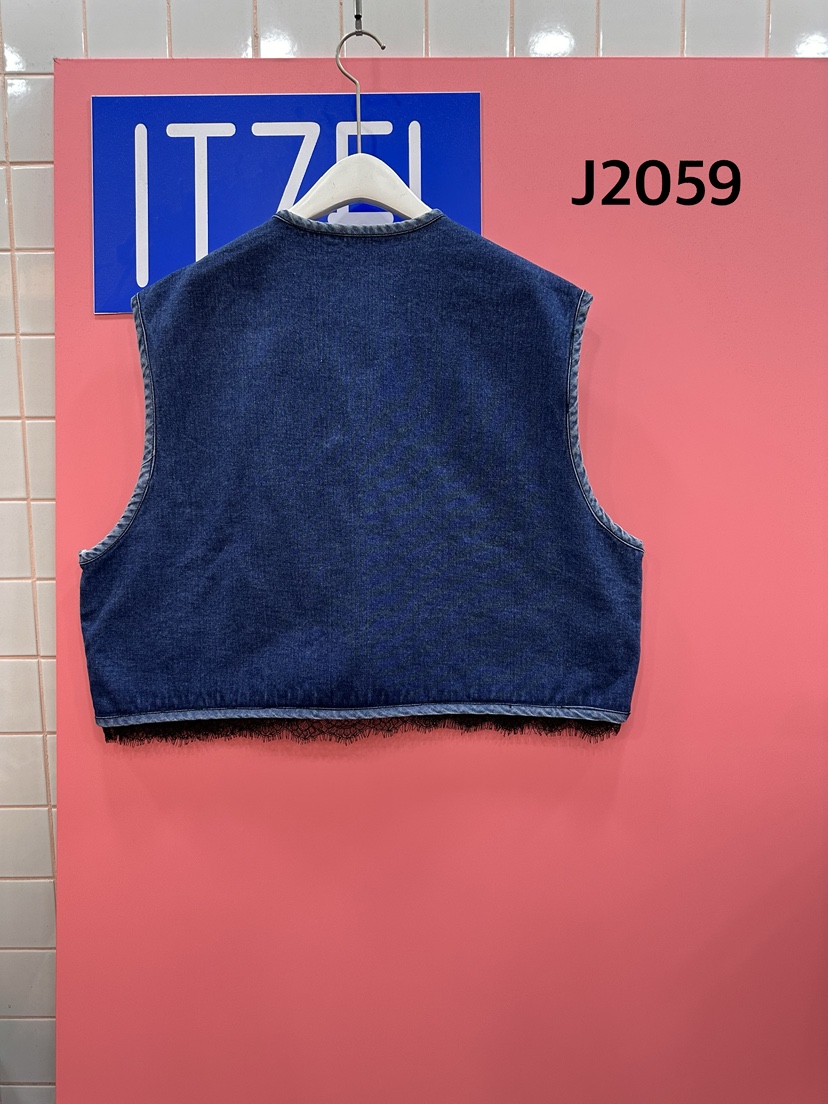 ITZEL韓國東大門直郵女裝新款休閑時尚推薦人氣26春夏馬甲ITZEL馬甲