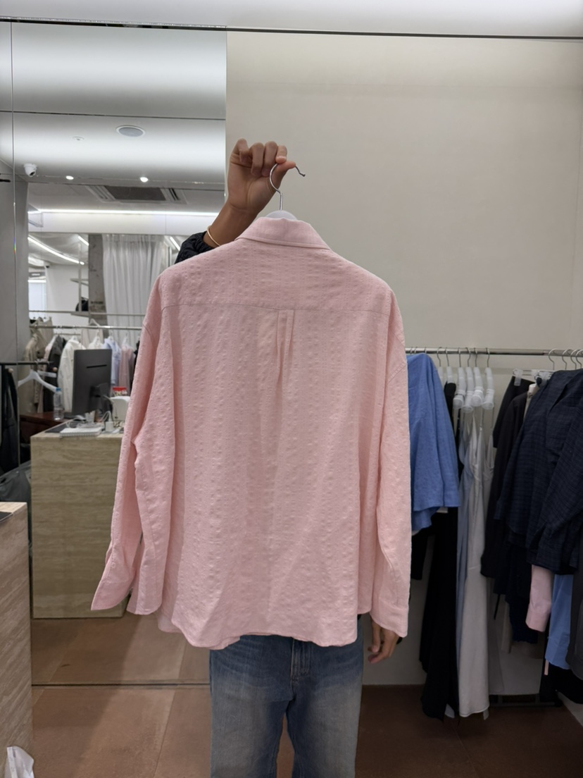 FOR TAPE韓國東大門代購女裝新品推薦襯衫蕾絲衫格子亞麻FOR TAPE襯衫/蕾絲衫