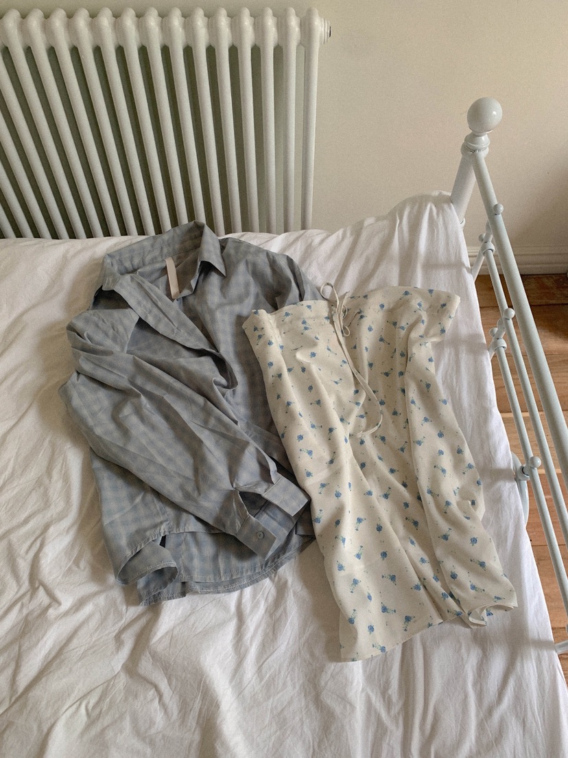 LETAILOR韓國直郵女裝新款時尚26春夏人氣休閑襯衫蕾絲衫LETAILOR襯衫/蕾絲衫