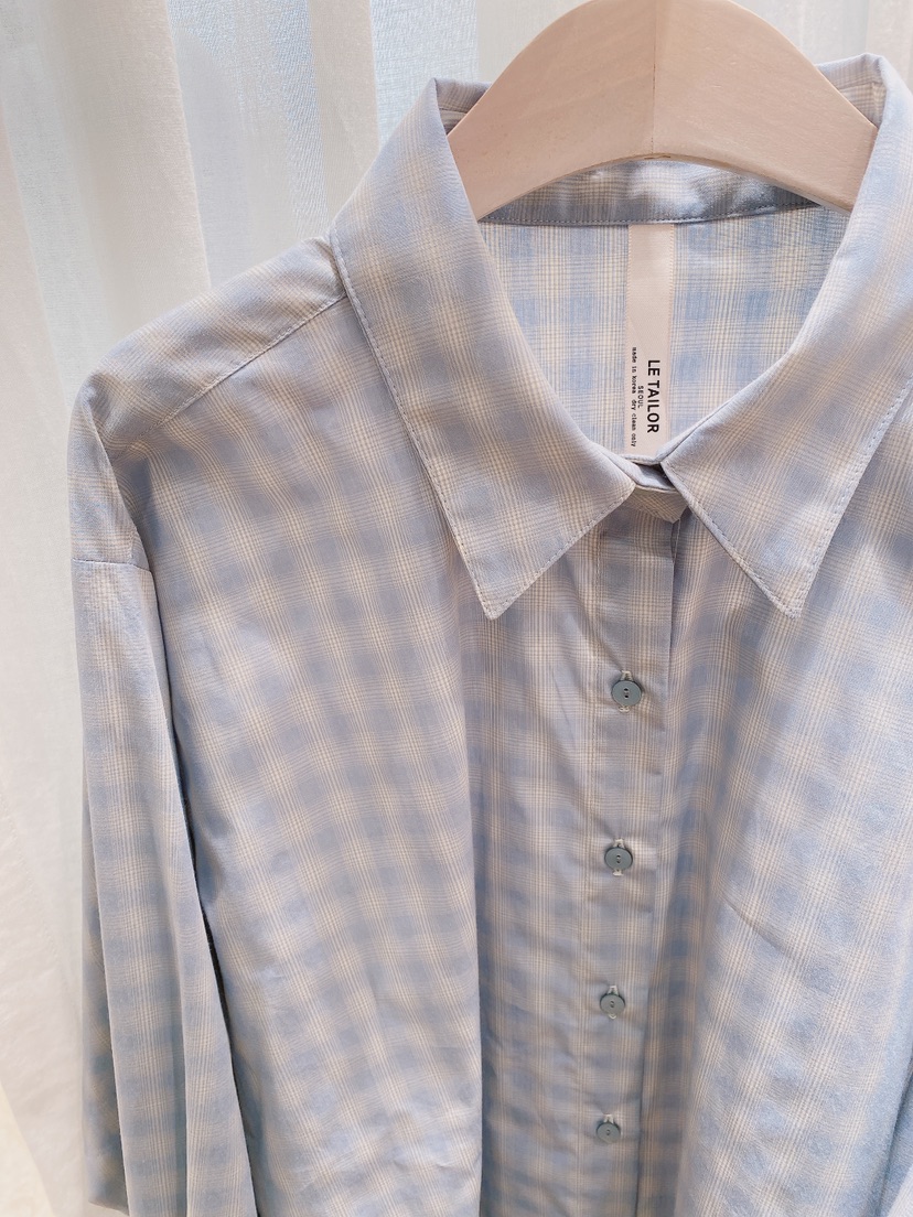 LETAILOR韓國直郵女裝新款時尚26春夏人氣休閑襯衫蕾絲衫LETAILOR襯衫/蕾絲衫