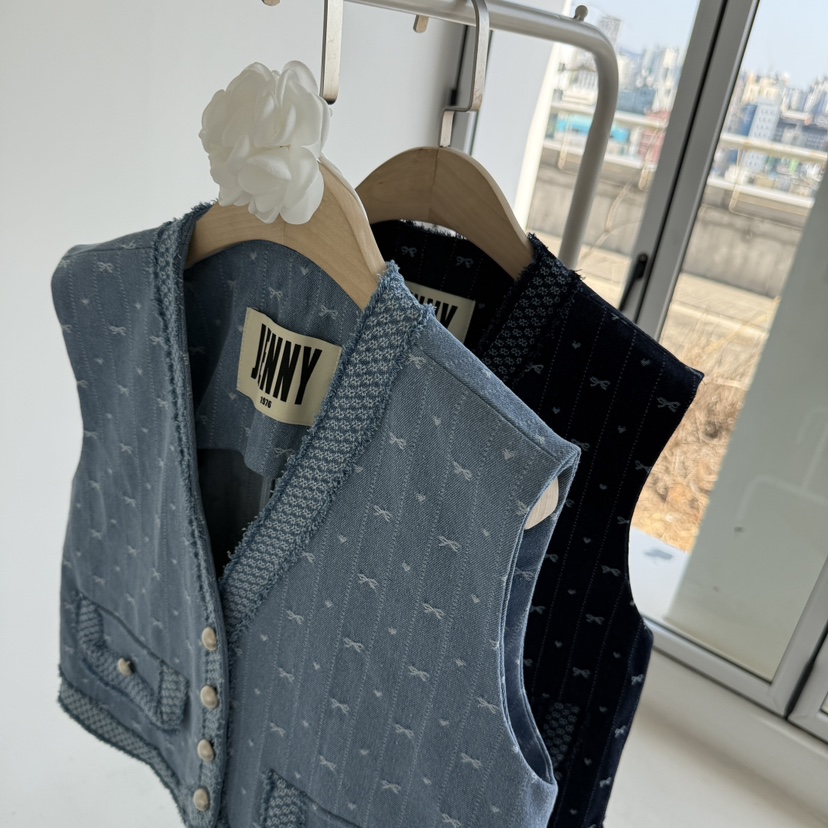 JENNY 1976韓國直郵女士新款時尚26春夏熱賣職業人氣馬甲JENNY 1976馬甲