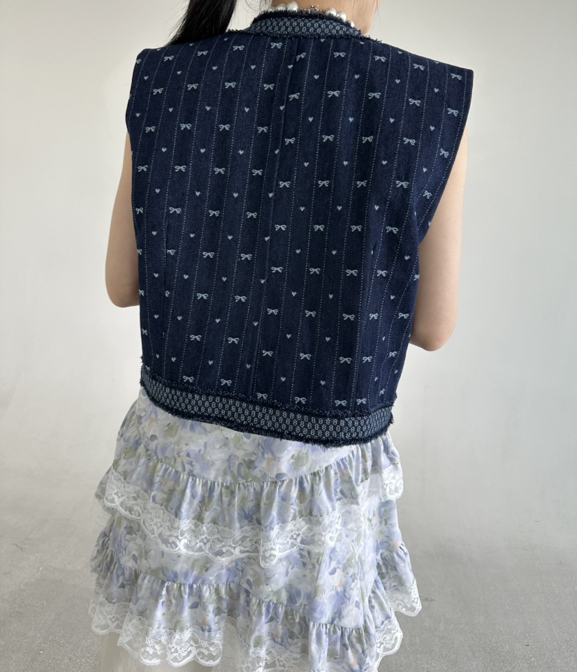 JENNY 1976韓國直郵女士新款時尚26春夏熱賣職業人氣馬甲JENNY 1976馬甲