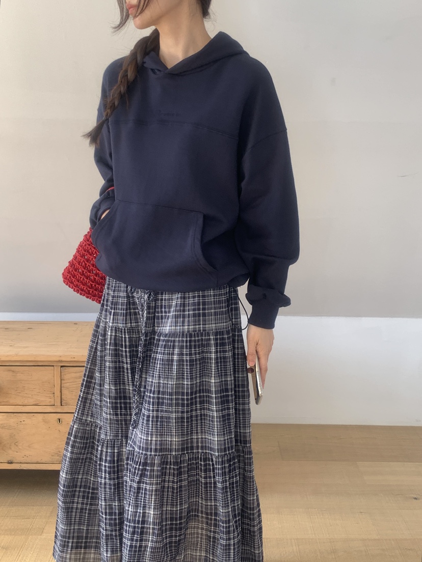 WOOD韓國直郵實拍女士新款休閑熱賣人氣26春夏推薦時尚長裙WOOD長裙