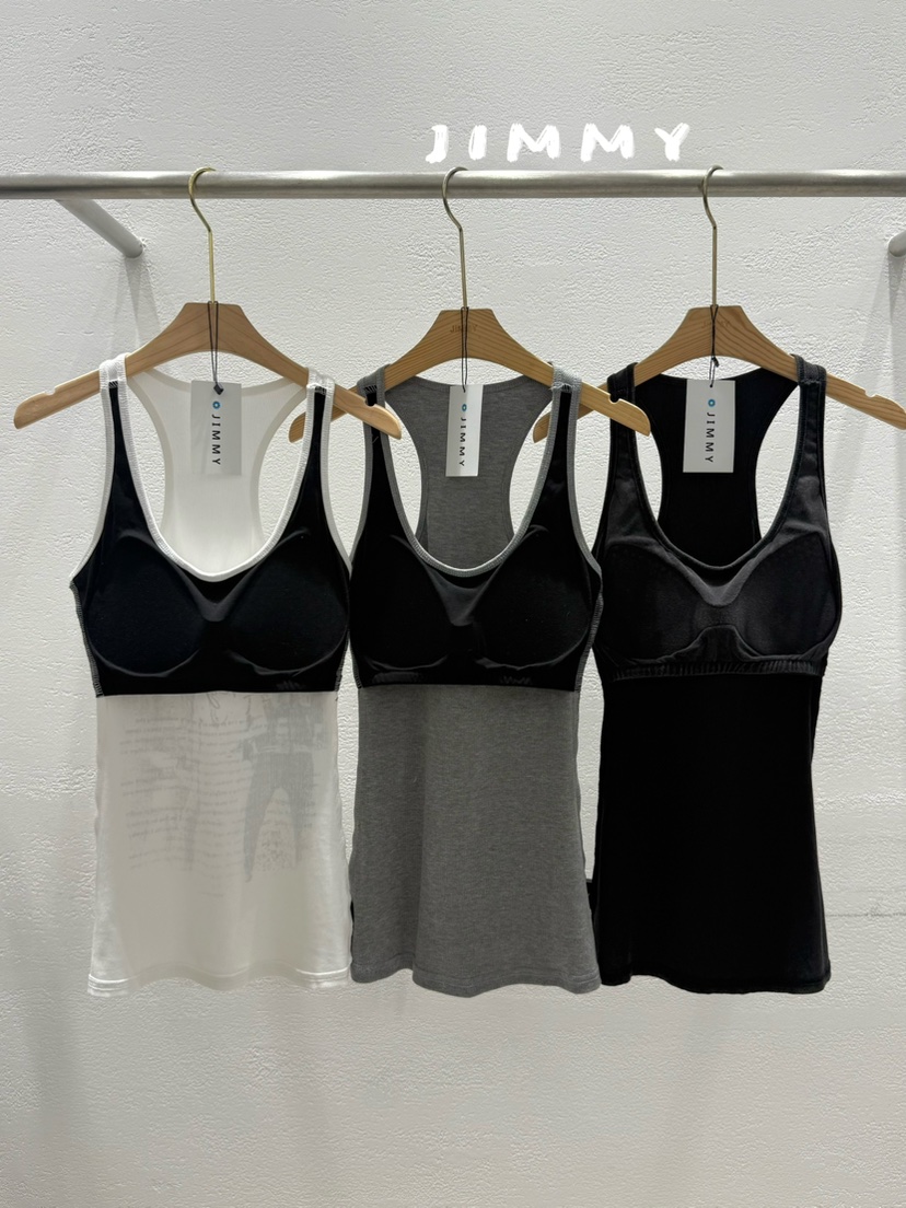 JIMMY韓國直郵女士新款推薦人氣熱賣26春夏職業時尚吊帶背心JIMMY/REMAKE吊帶/背心