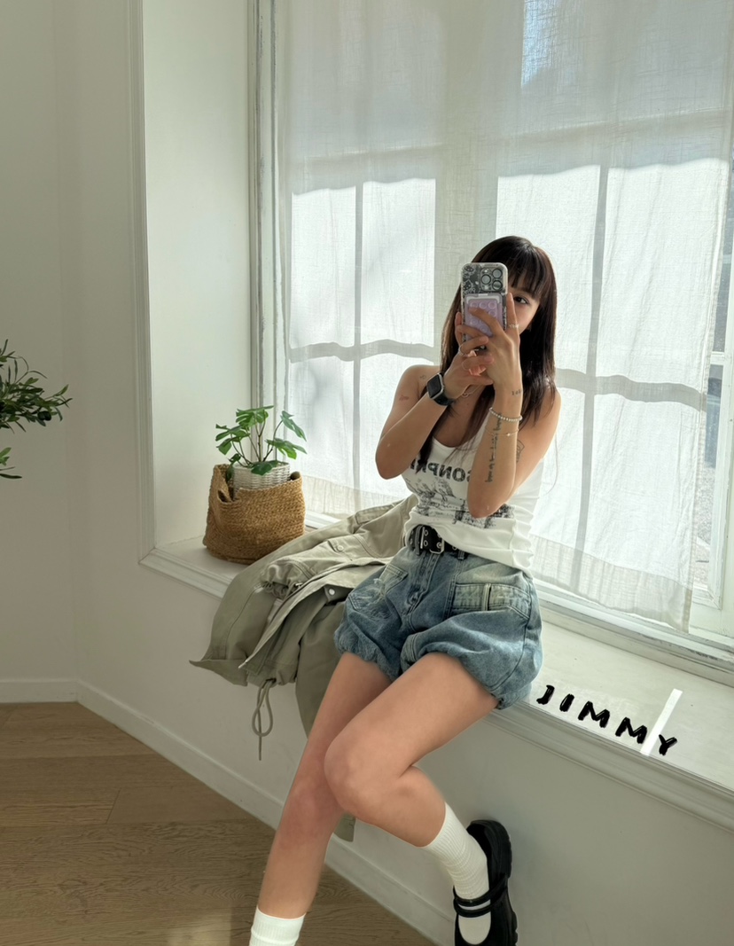 JIMMY韓國直郵女士新款推薦人氣熱賣26春夏職業時尚吊帶背心JIMMY/REMAKE吊帶/背心