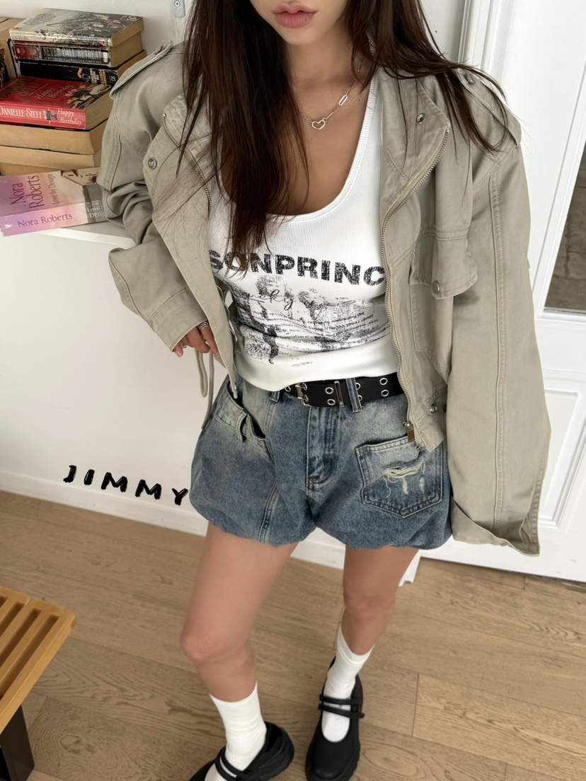 JIMMY韓國直郵女士新款推薦人氣熱賣26春夏職業時尚吊帶背心JIMMY/REMAKE吊帶/背心