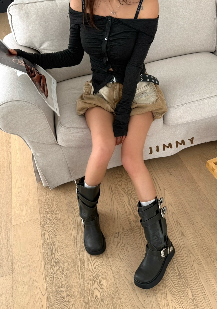 JIMMY韓國東大門代購女士新品時尚推薦人氣職業熱賣休閑短褲JIMMY/REMAKE短褲