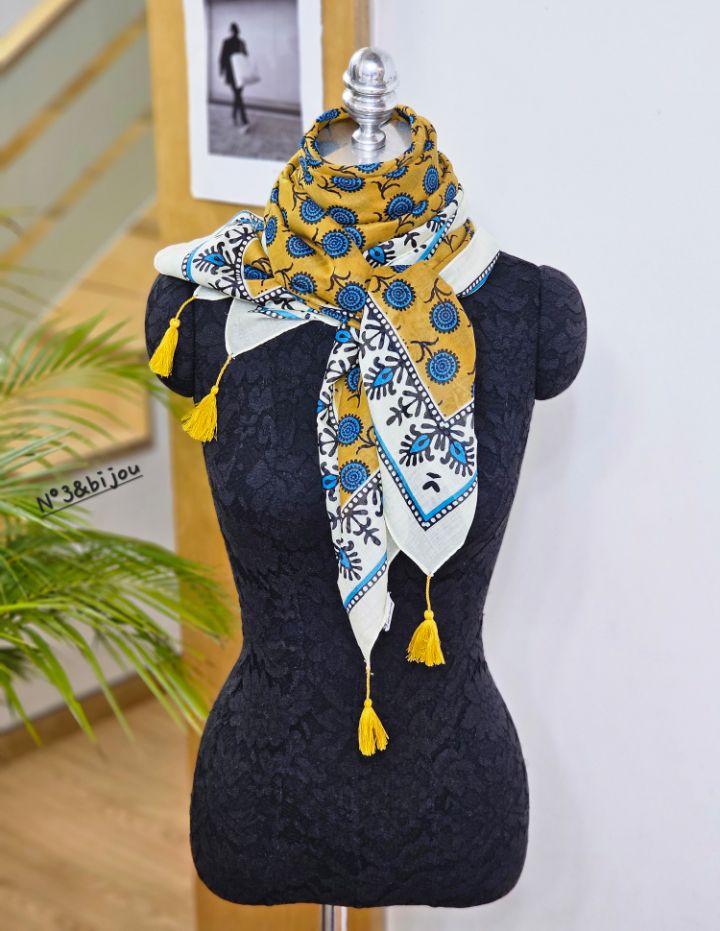 N3韓國直郵實拍女士新款職業推薦人氣時尚休閑圍巾披肩流蘇N3圍巾/披肩