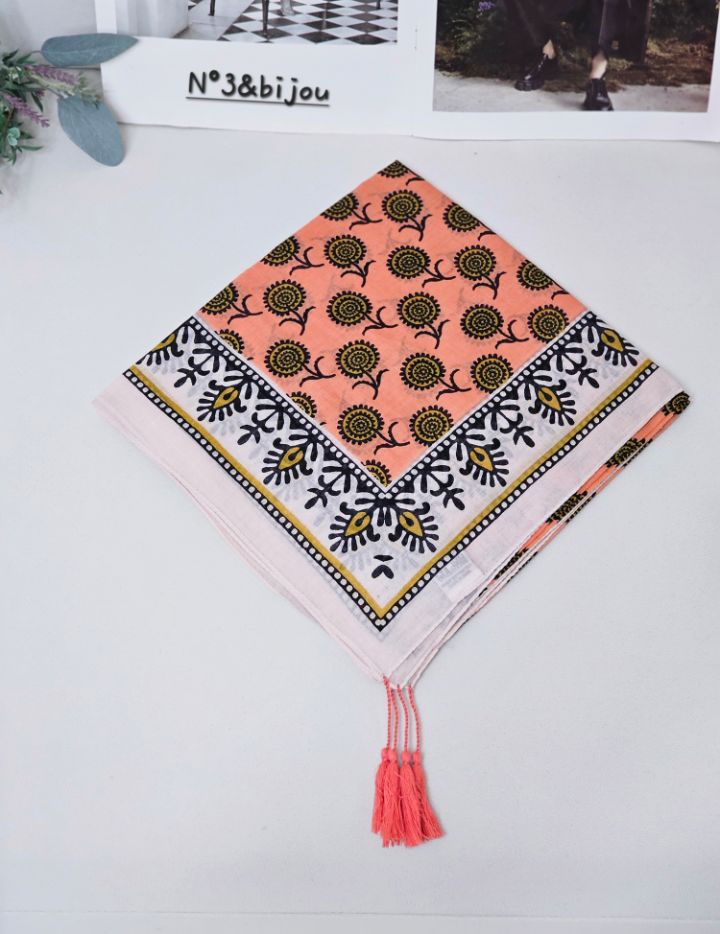 N3韓國直郵實拍女士新款職業推薦人氣時尚休閑圍巾披肩流蘇N3圍巾/披肩