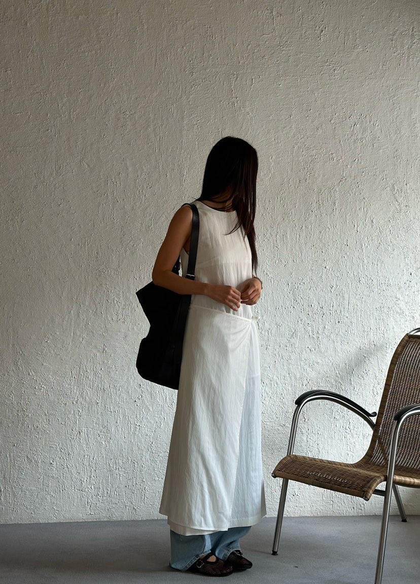 LE VASE韓國直郵女裝新品推薦職業26春夏時尚休閑連衣裙LE VASE連衣裙