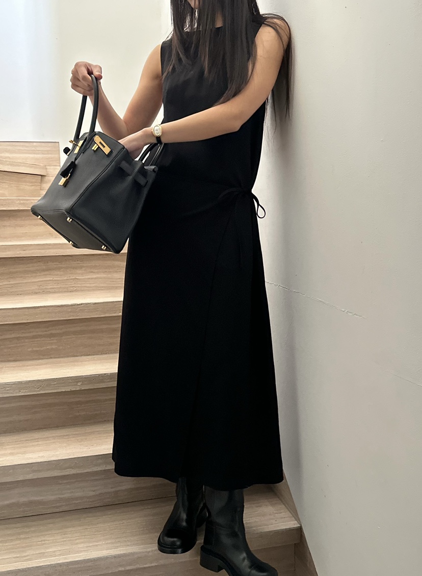 LE VASE韓國直郵女裝新品推薦職業26春夏時尚休閑連衣裙LE VASE連衣裙