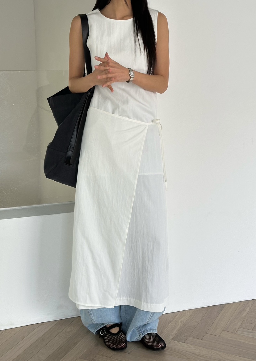 LE VASE韓國直郵女裝新品推薦職業26春夏時尚休閑連衣裙LE VASE連衣裙