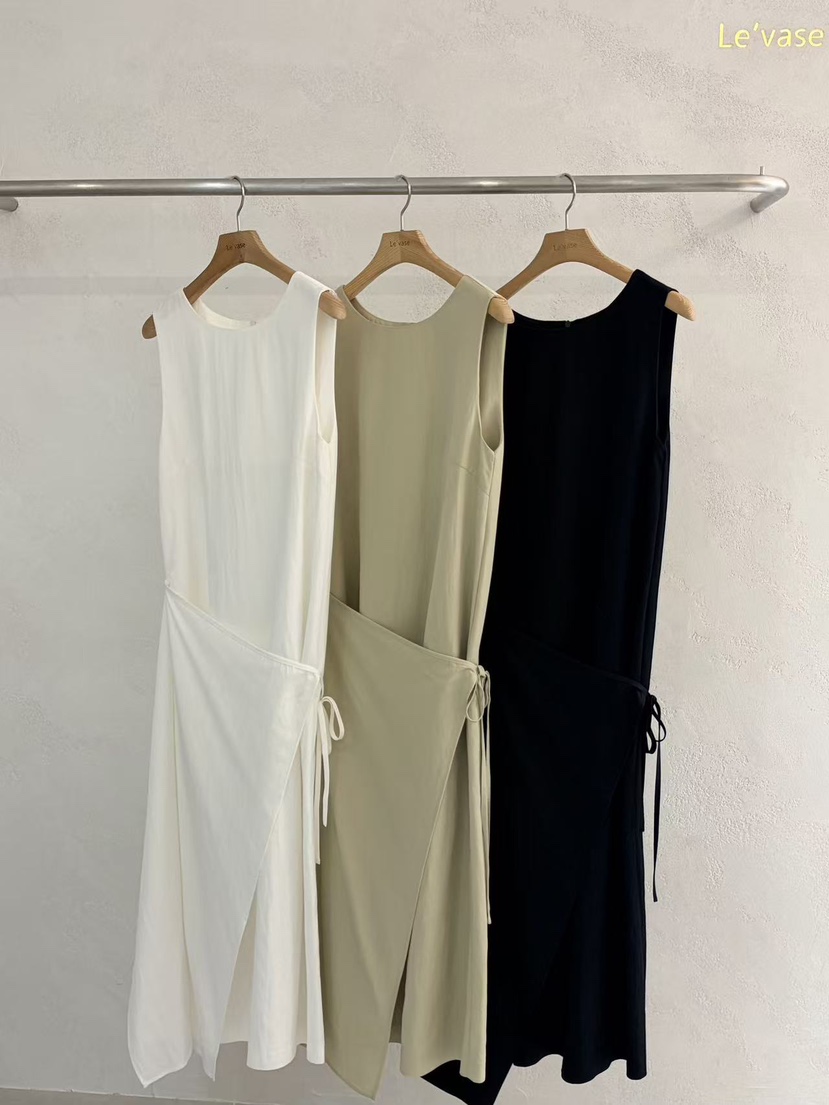 LE VASE韓國直郵女裝新品推薦職業26春夏時尚休閑連衣裙LE VASE連衣裙