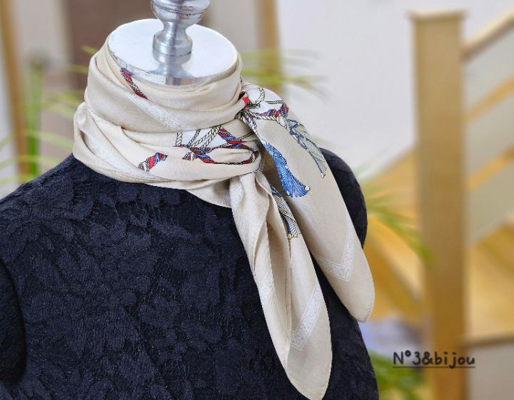 N3韓國代購女裝新款時尚人氣26春夏職業推薦休閑圍巾披肩N3圍巾/披肩