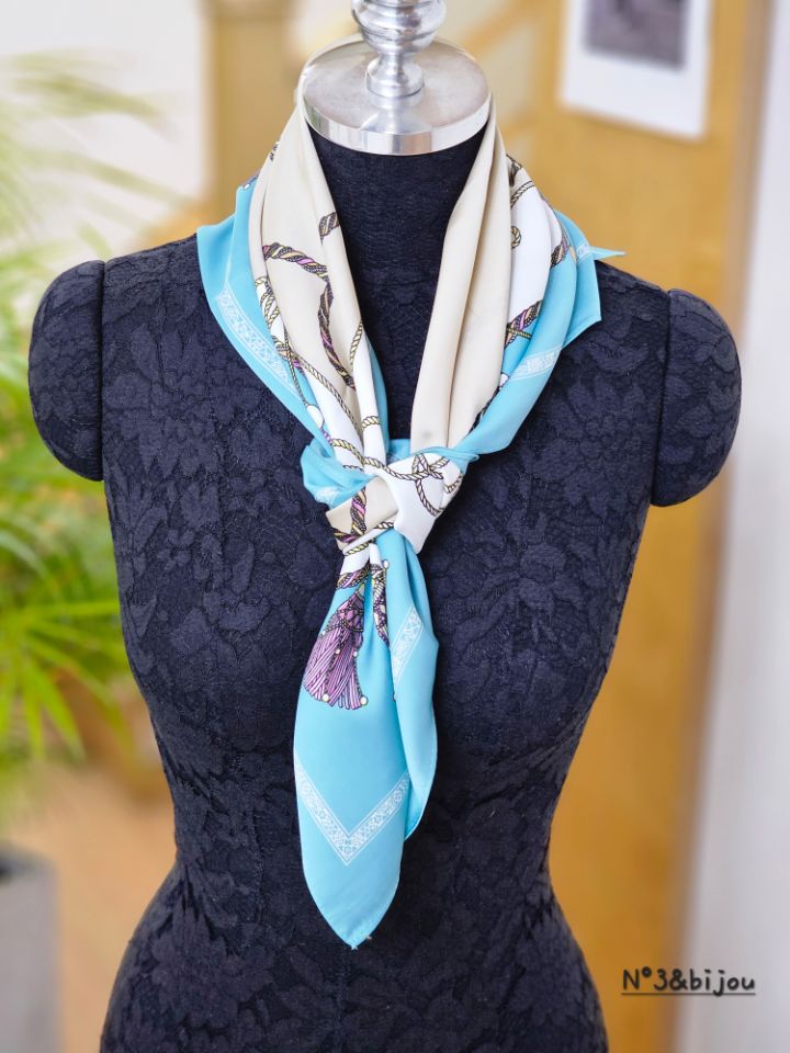 N3韓國代購女裝新款時尚人氣26春夏職業推薦休閑圍巾披肩N3圍巾/披肩圖色2