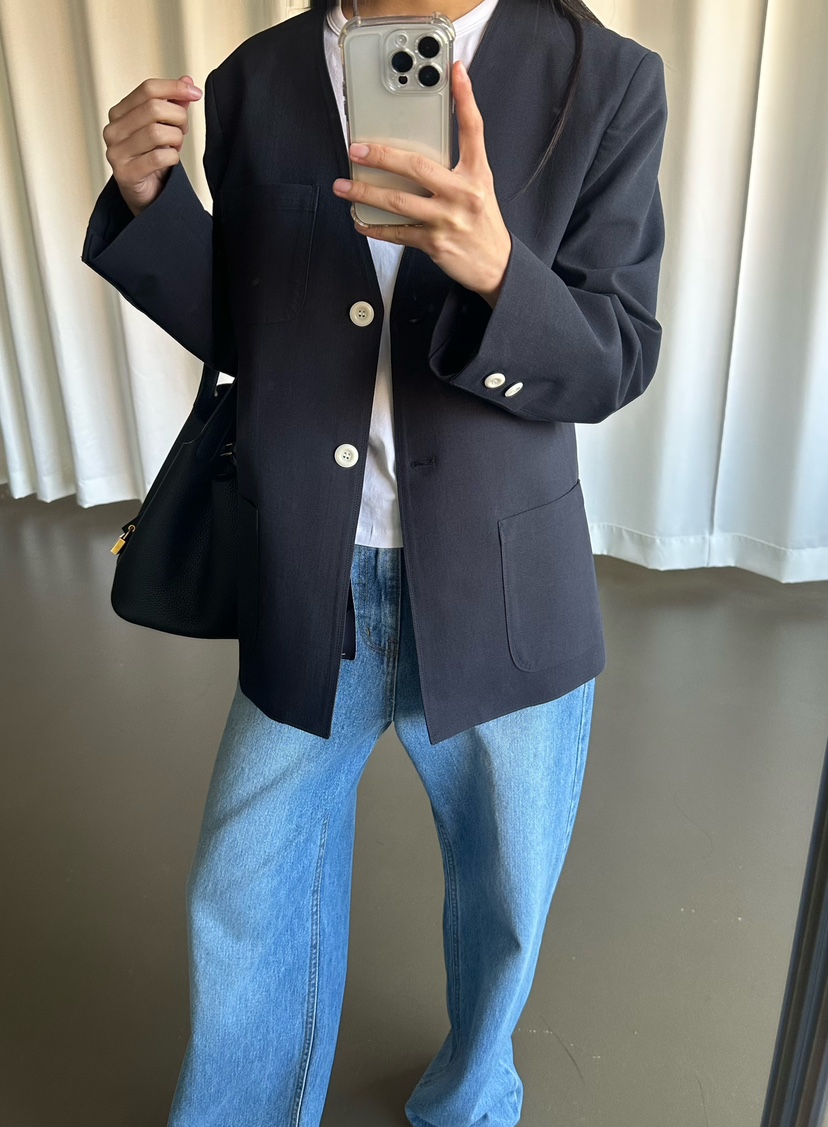 LE VASE韓國東大門代購女裝新款熱賣時尚人氣推薦職業夾克LE VASE夾克