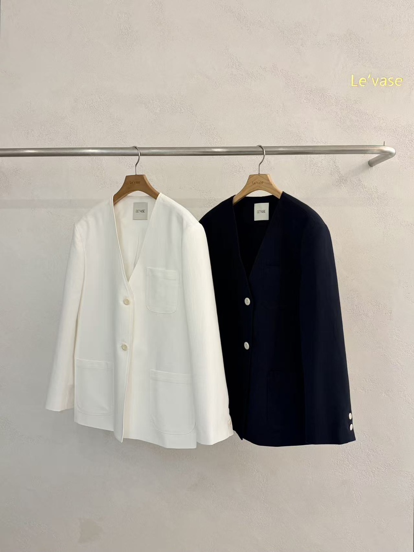 LE VASE韓國東大門代購女裝新款熱賣時尚人氣推薦職業夾克LE VASE夾克