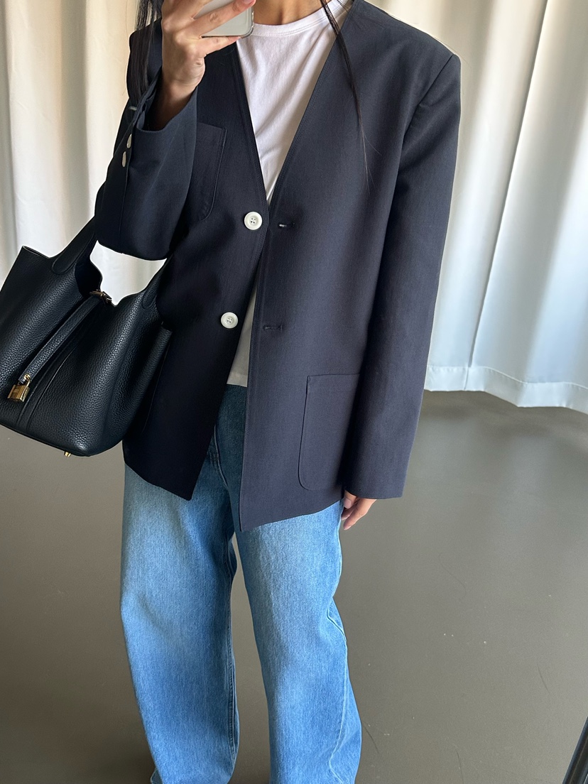 LE VASE韓國東大門代購女裝新款熱賣時尚人氣推薦職業夾克LE VASE夾克圖色2