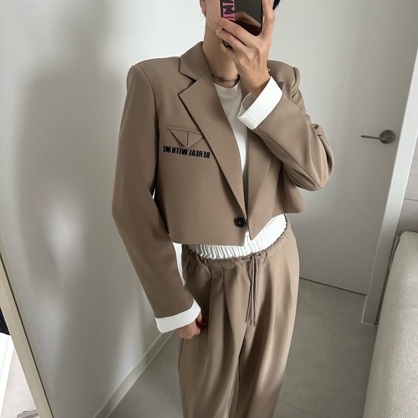 SOUIT韓國東大門直郵女裝新品時尚推薦26春夏休閑人氣夾克SOUIT by mabel-L夾克