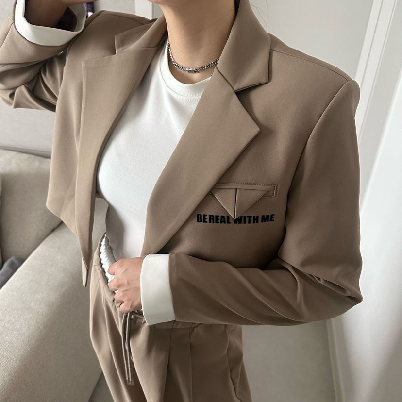 SOUIT韓國東大門直郵女裝新品時尚推薦26春夏休閑人氣夾克SOUIT by mabel-L夾克