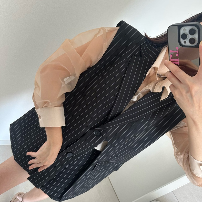 SOUIT韓國直郵女裝新品推薦人氣職業熱賣時尚26春夏休閑馬甲SOUIT by mabel-L馬甲