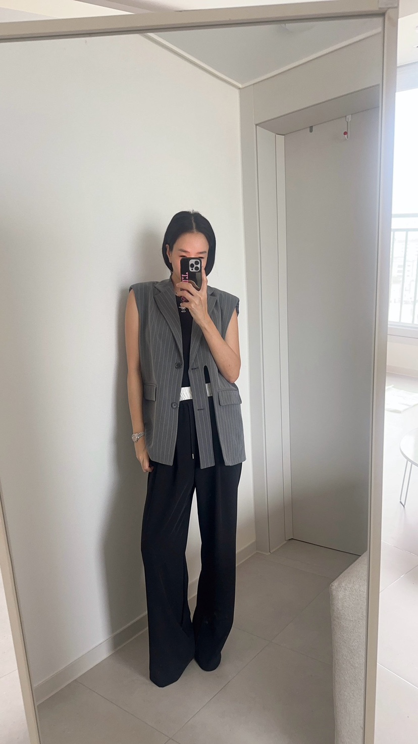 SOUIT韓國直郵女裝新品推薦人氣職業熱賣時尚26春夏休閑馬甲SOUIT by mabel-L馬甲