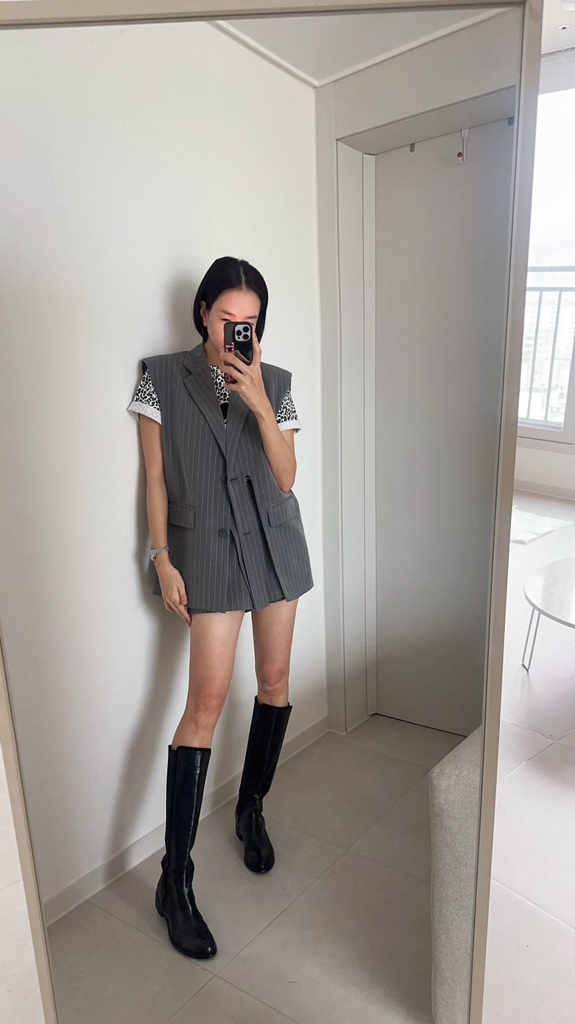 SOUIT韓國直郵女裝新品推薦人氣職業熱賣時尚26春夏休閑馬甲SOUIT by mabel-L馬甲