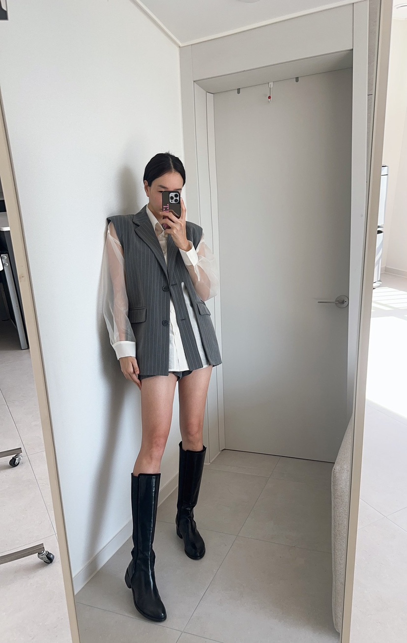 SOUIT韓國直郵女裝新品推薦人氣職業熱賣時尚26春夏休閑馬甲SOUIT by mabel-L馬甲