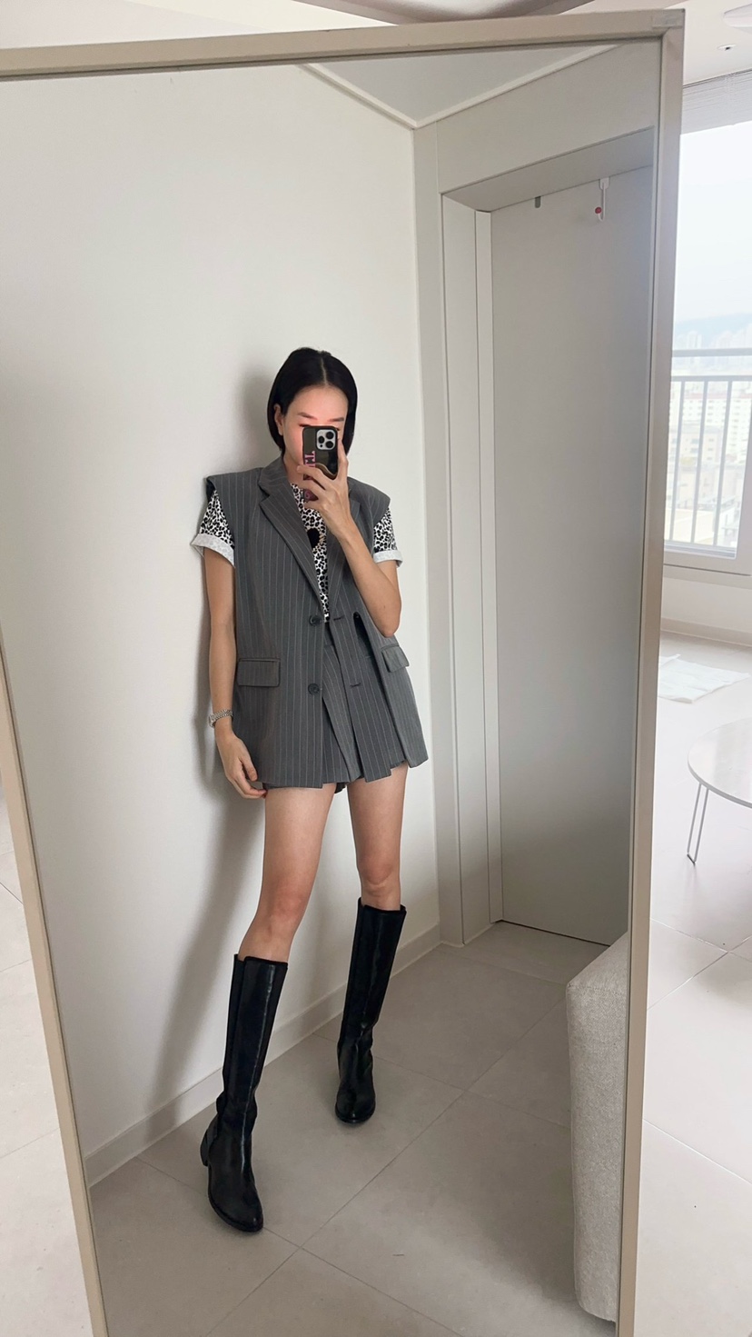 SOUIT韓國直郵女裝新品推薦人氣職業熱賣時尚26春夏休閑馬甲SOUIT by mabel-L馬甲