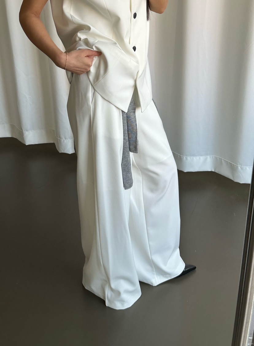 LE VASE韓國代購女裝新款職業時尚人氣26春夏熱賣休閑褲LE VASE休閑褲