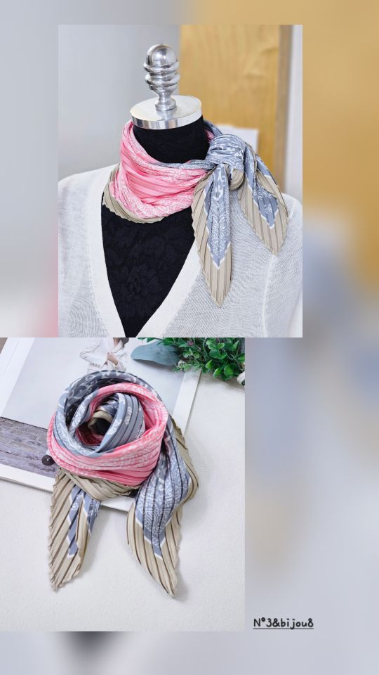 N3韓國代購女裝新品26春夏休閑熱賣推薦職業時尚圍巾披肩N3圍巾/披肩