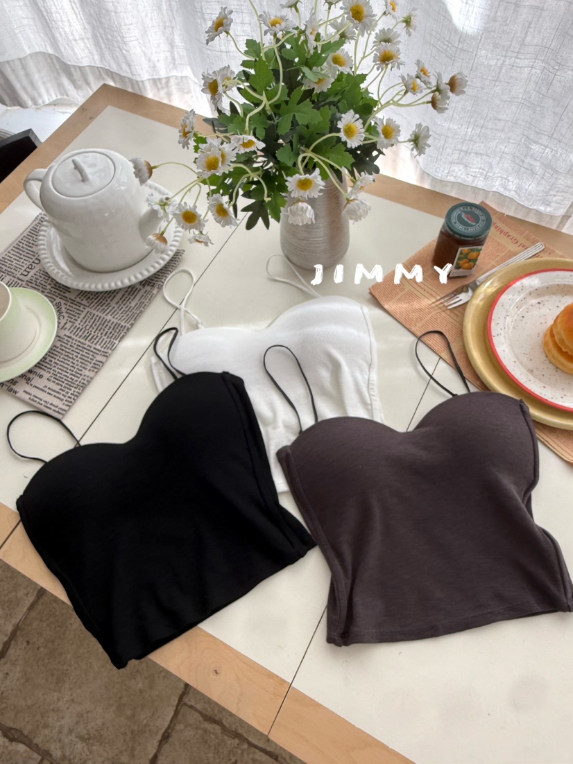 JIMMY韓國代購女士新品時尚26春夏熱賣推薦休閑職業吊帶背心JIMMY/REMAKE吊帶/背心
