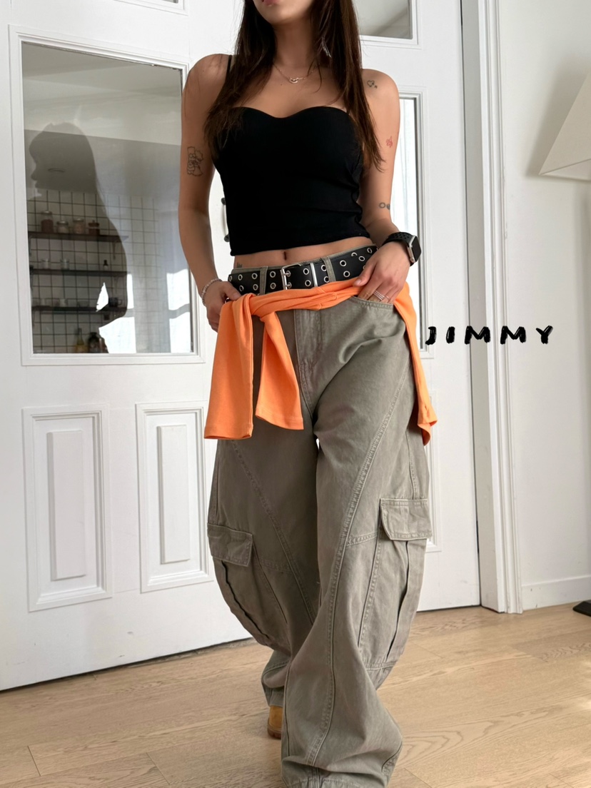 JIMMY韓國代購女士新品時尚26春夏熱賣推薦休閑職業吊帶背心JIMMY/REMAKE吊帶/背心