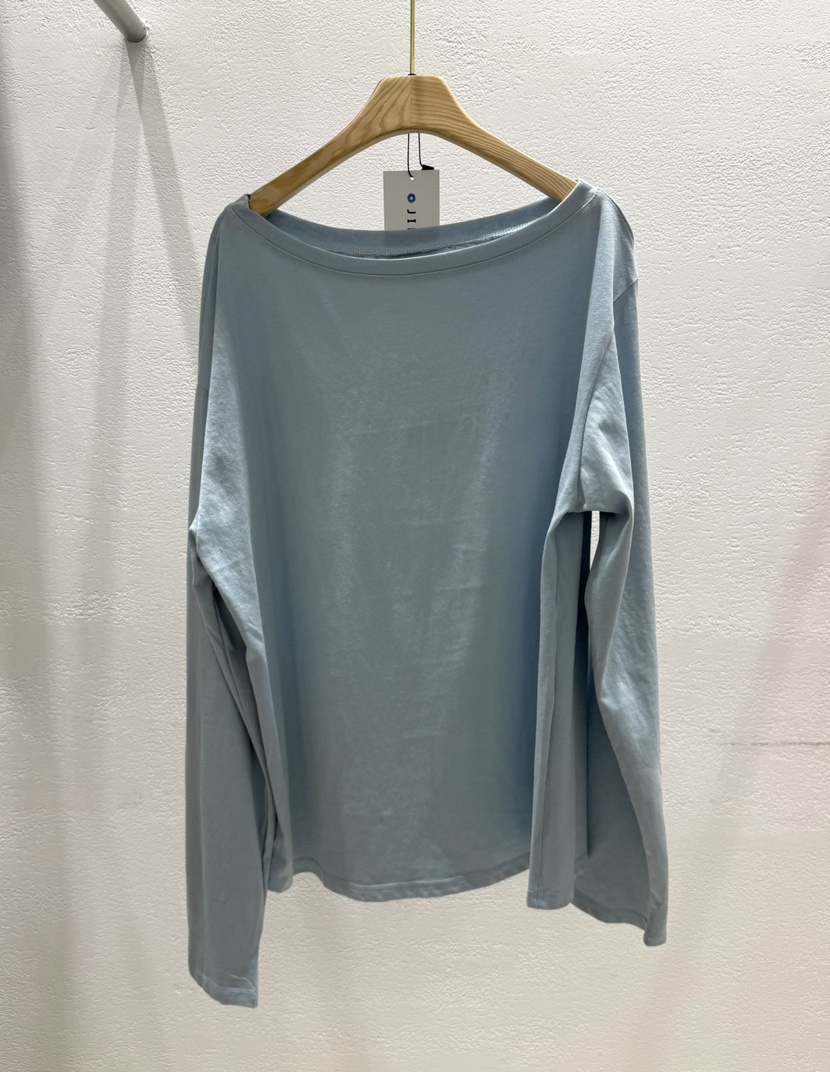 JIMMY韓國直郵女士新品熱賣休閑人氣職業26春夏推薦長袖T恤JIMMY/REMAKE長袖T恤