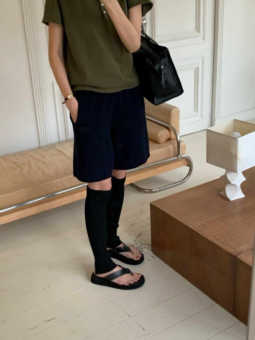 A Flan韓國直郵實拍女裝新款時尚熱賣人氣推薦職業T恤棉質AFN/FLAN EDITIONT恤