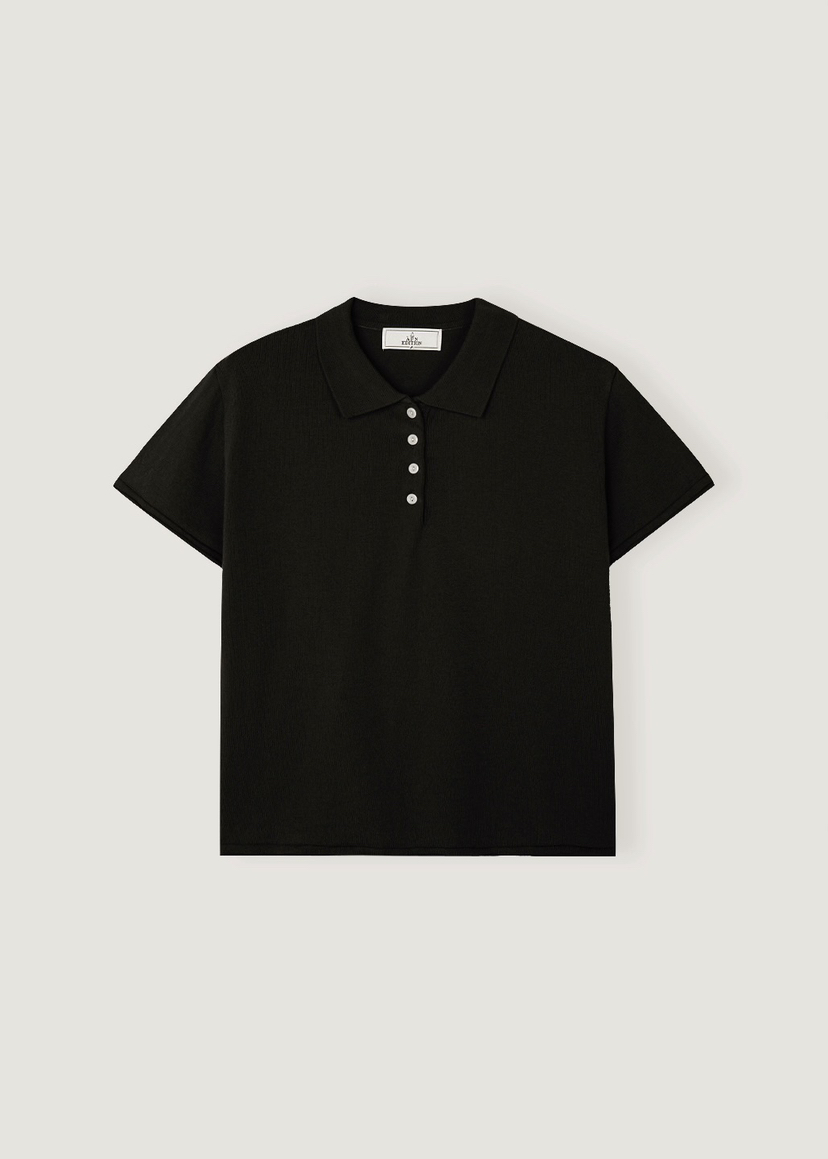 A Flan韓國直郵實拍女裝新款時尚熱賣人氣推薦職業T恤棉質AFN/FLAN EDITIONT恤圖色2