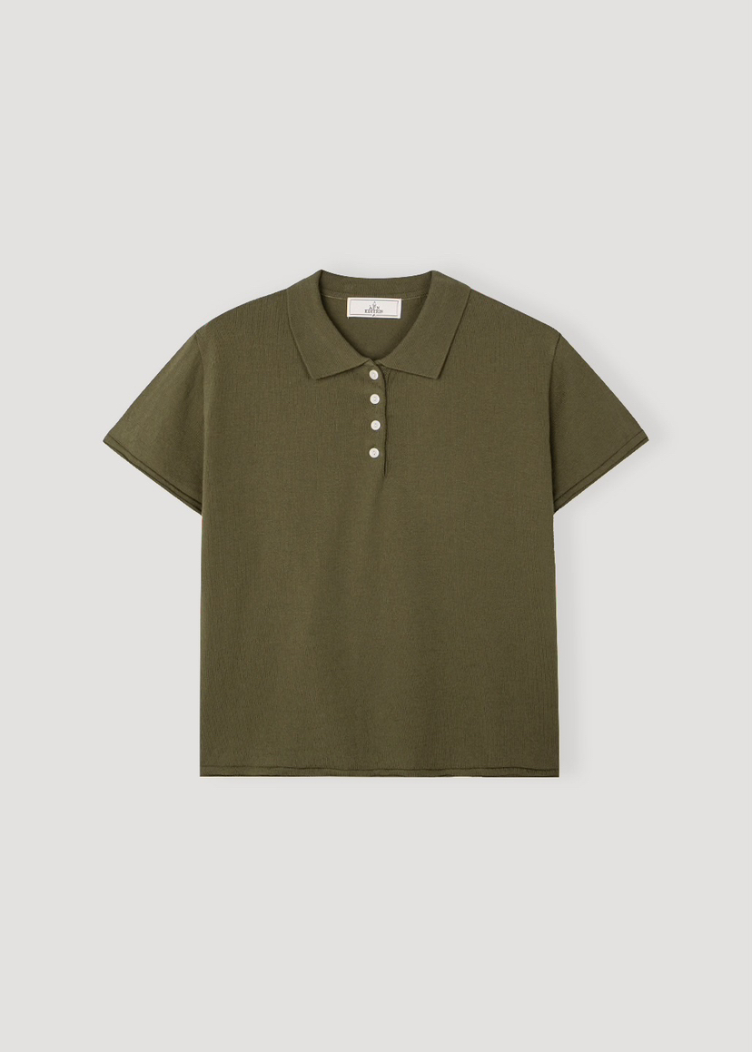 A Flan韓國直郵實拍女裝新款時尚熱賣人氣推薦職業T恤棉質AFN/FLAN EDITIONT恤圖色4